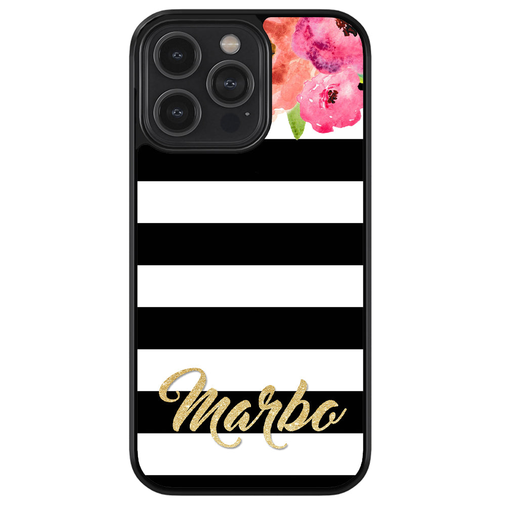 Casetify + Customizable Monogram Reflective Mirror Phone Case