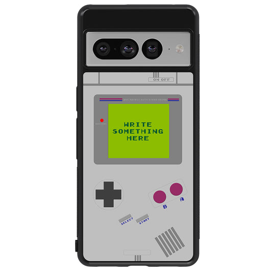 Retro Handheld Gaming Console Personalized Google Phone Case