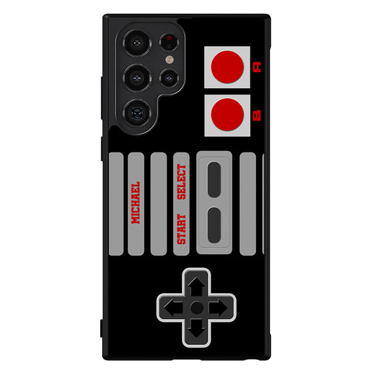 Retro Vintage Gaming Controller Personalized Samsung Phone Case
