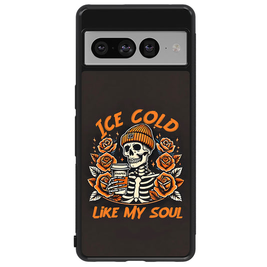 Ice Cold Like My Soul Coffee Cup Fall Personalized Google Phone Case