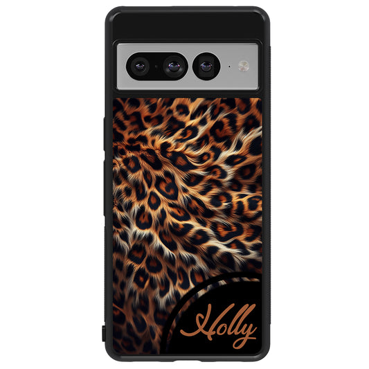 Leopard Realistic Animal Skin Personalized Google Phone Case