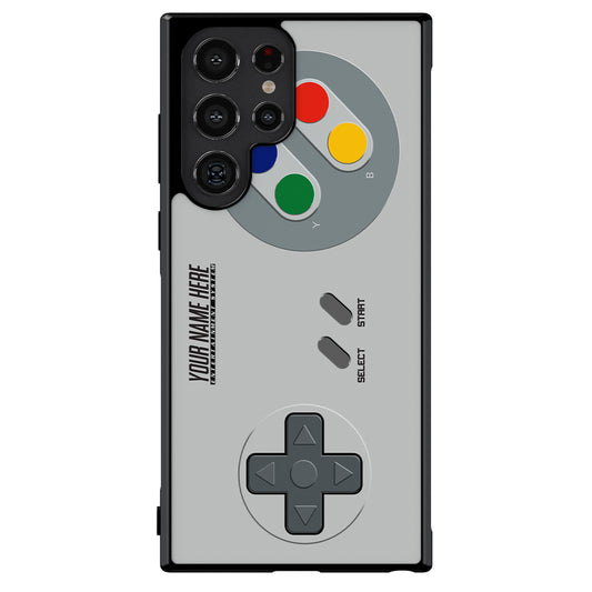 Retro Super Handheld Gaming Console Personalized Samsung Phone Case