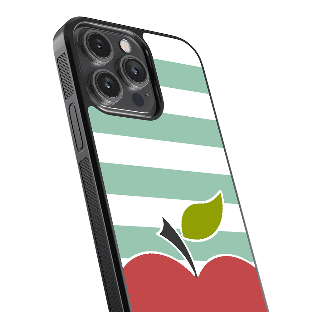 Teachers Day Gift Apple Bars Personalized Apple iPhone Case
