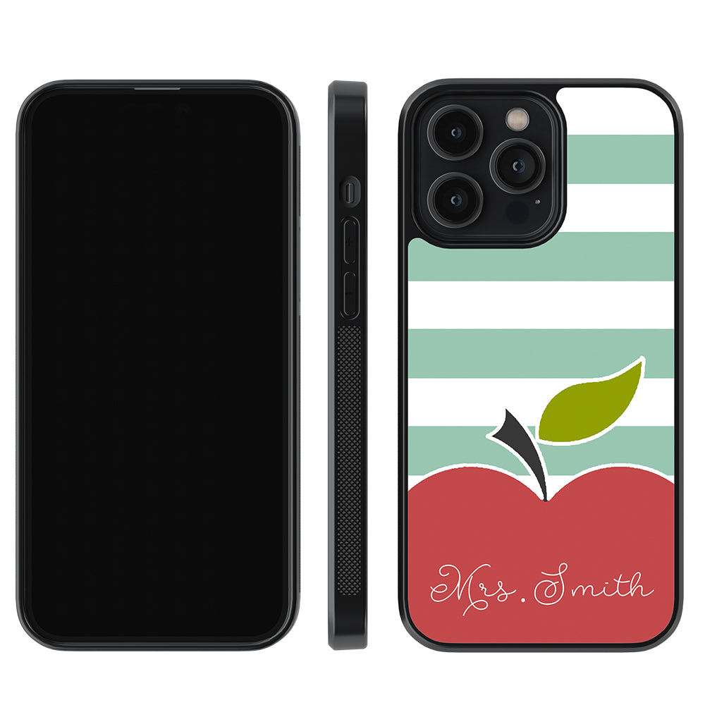 Teachers Day Gift Apple Bars Personalized Apple iPhone Case