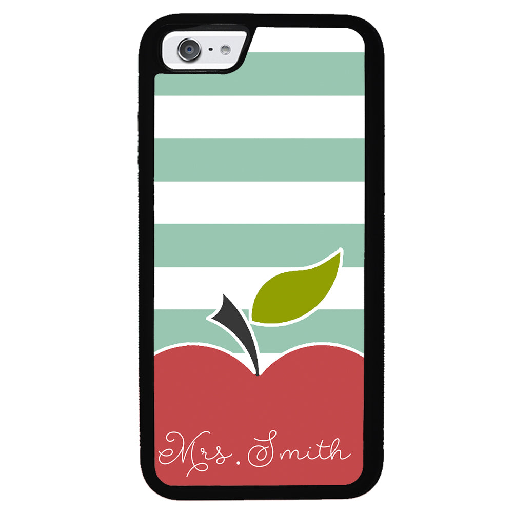 Teachers Day Gift Apple Bars Personalized Apple iPhone Case