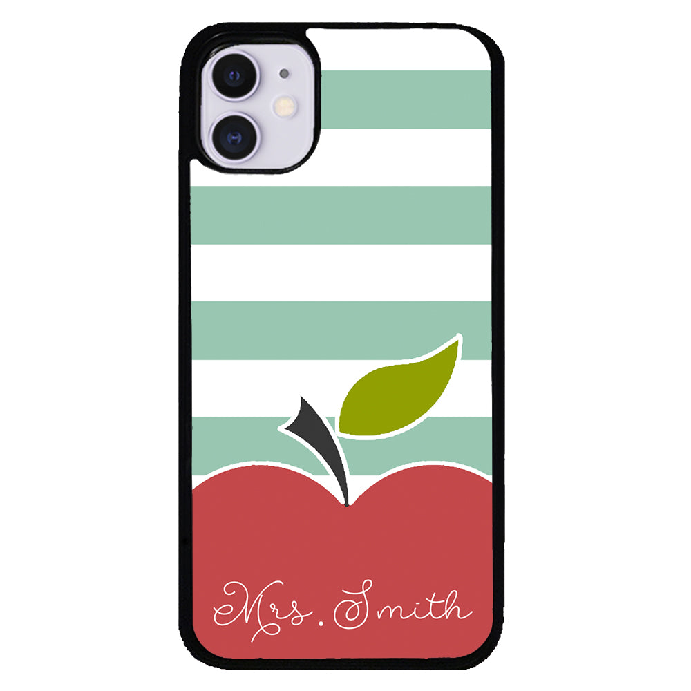 Teachers Day Gift Apple Bars Personalized Apple iPhone Case