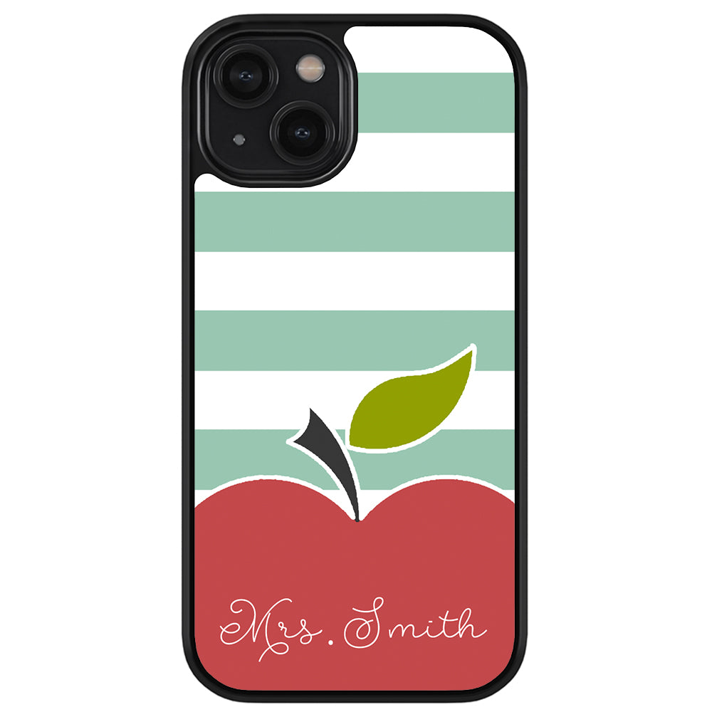Teachers Day Gift Apple Bars Personalized Apple iPhone Case