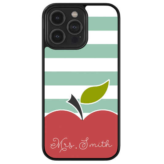 Teachers Day Gift Apple Bars Personalized Apple iPhone Case