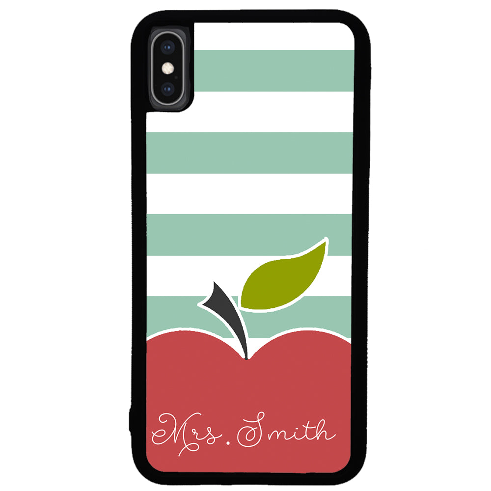 Teachers Day Gift Apple Bars Personalized Apple iPhone Case