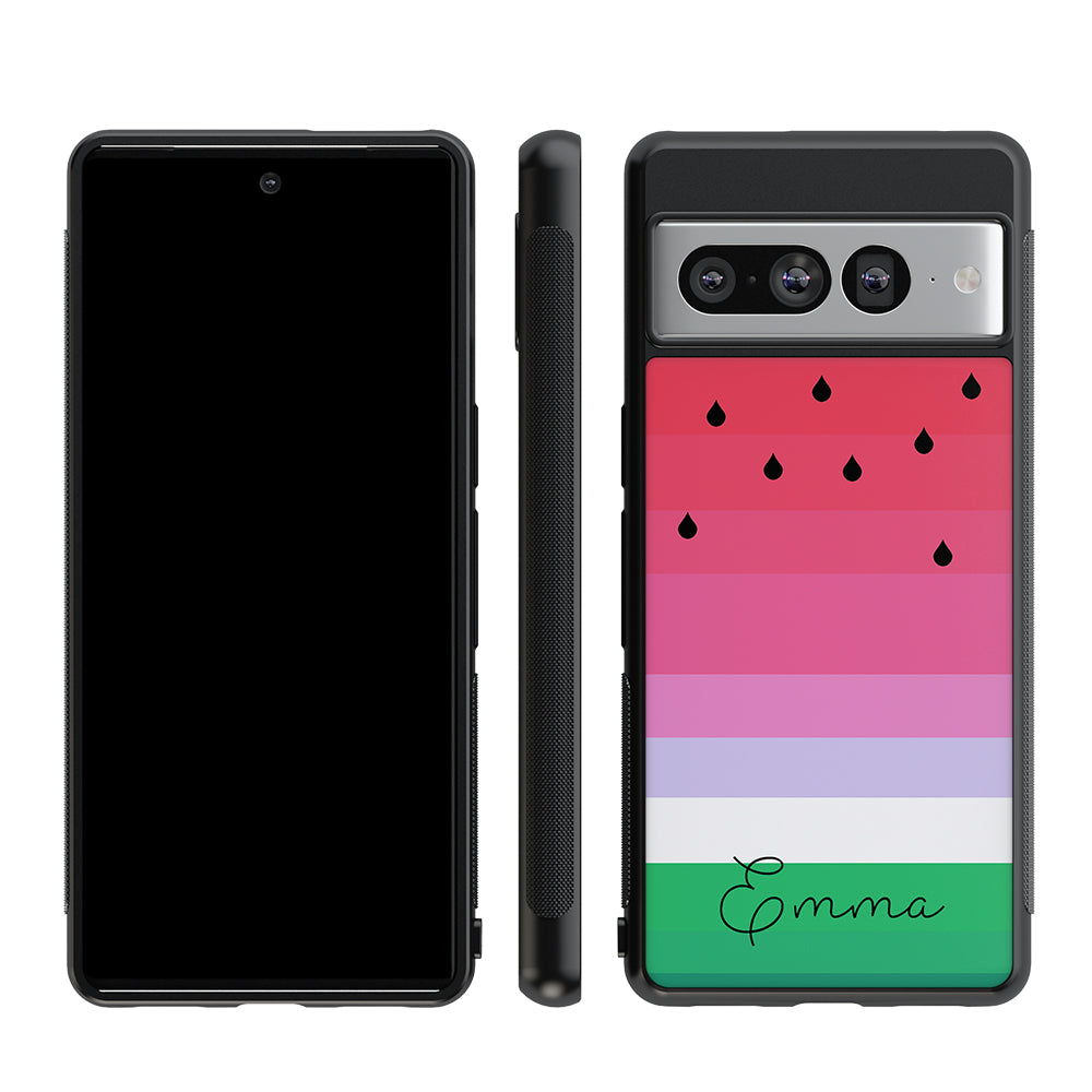 Watermelon Gradient Personalized Google Phone Case