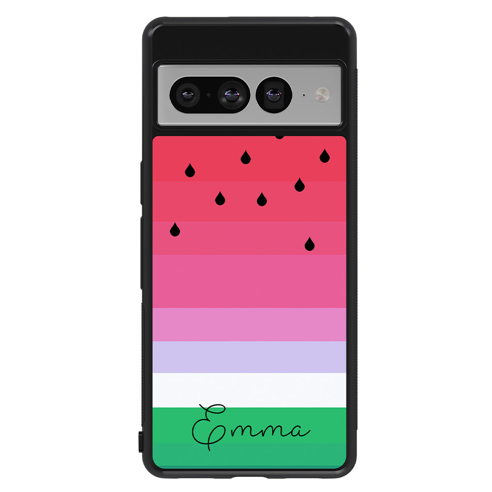 Watermelon Gradient Personalized Google Phone Case