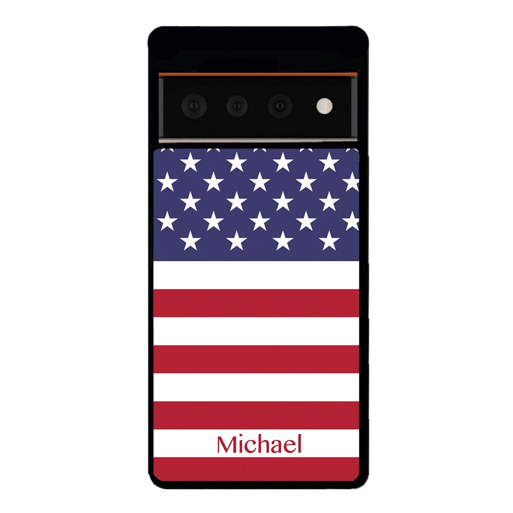 United States of American Flag Personalized | Google Phone Case