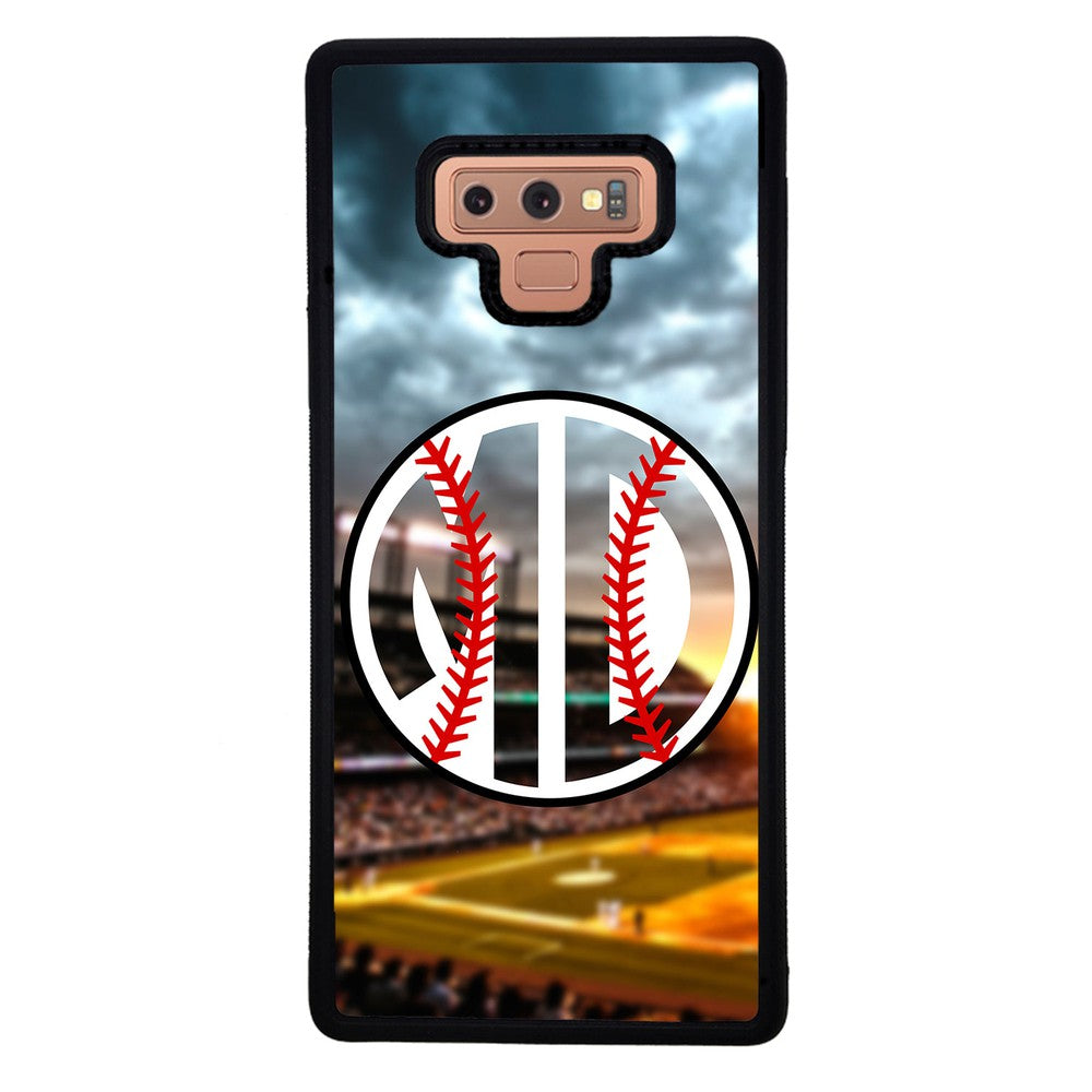 Baseball Monogram | Samsung Phone Case