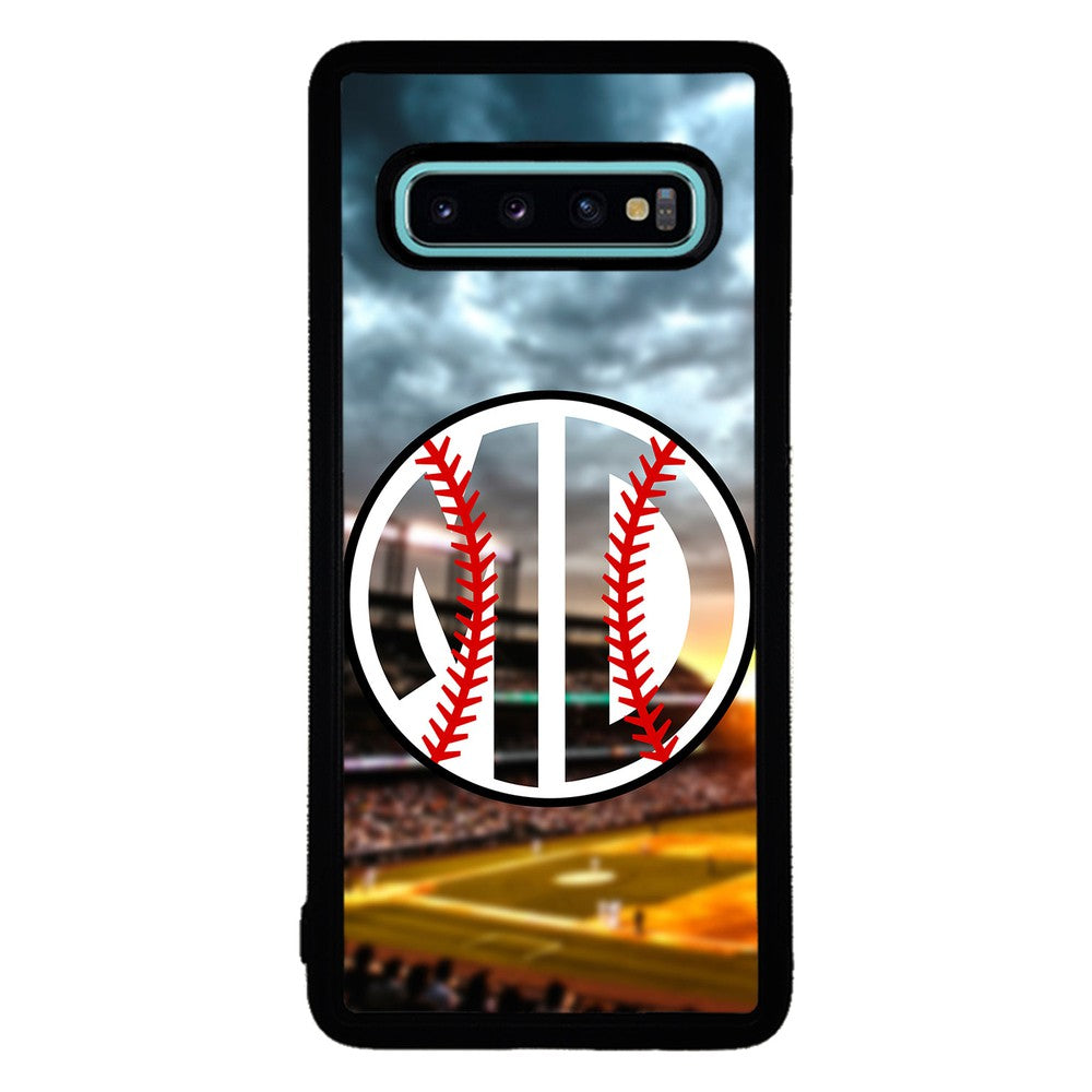 Baseball Monogram | Samsung Phone Case