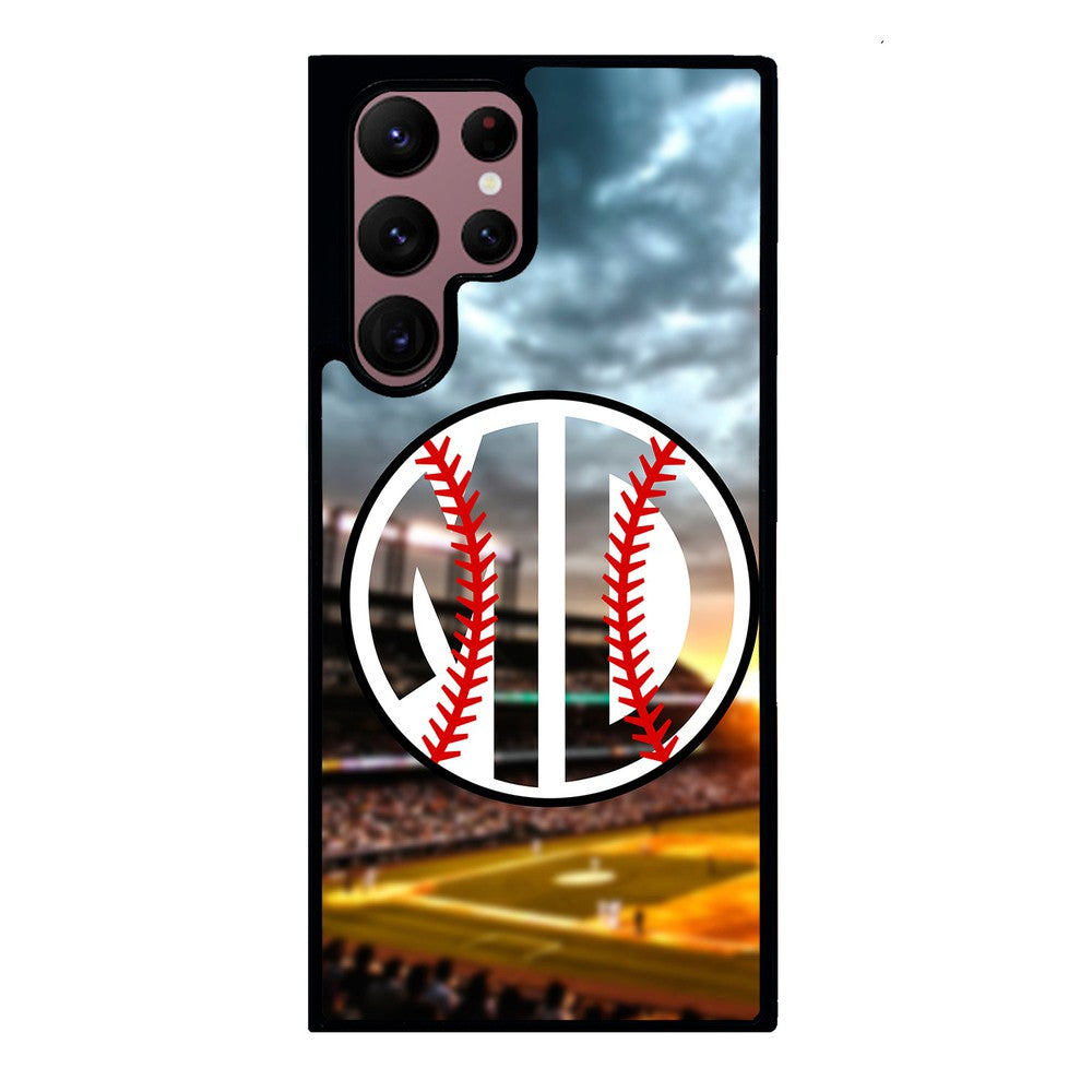 Baseball Monogram | Samsung Phone Case
