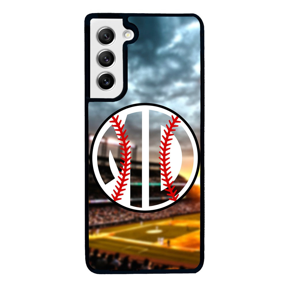 Baseball Monogram | Samsung Phone Case