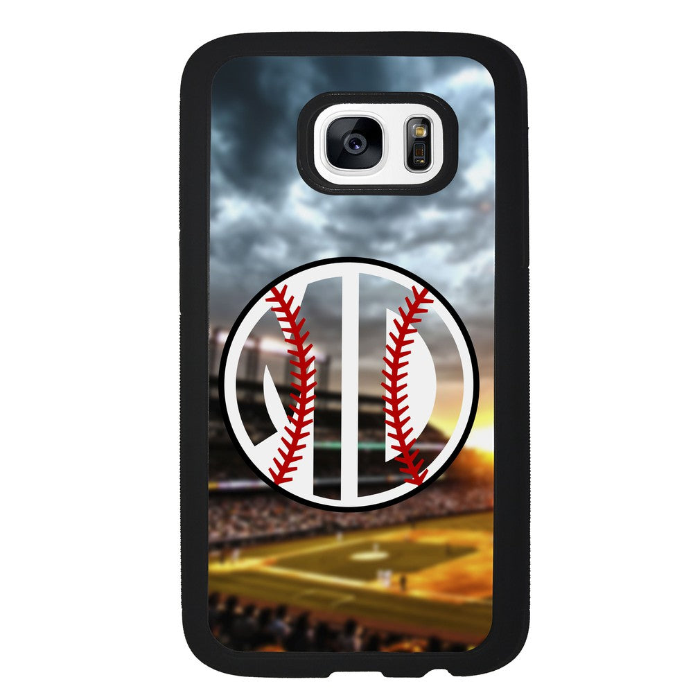 Baseball Monogram | Samsung Phone Case