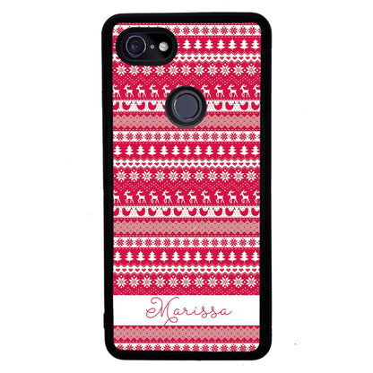 Christmas Sweater Personalized | Google Phone Case