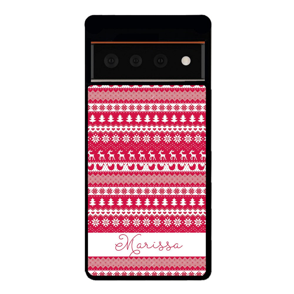 Christmas Sweater Personalized | Google Phone Case