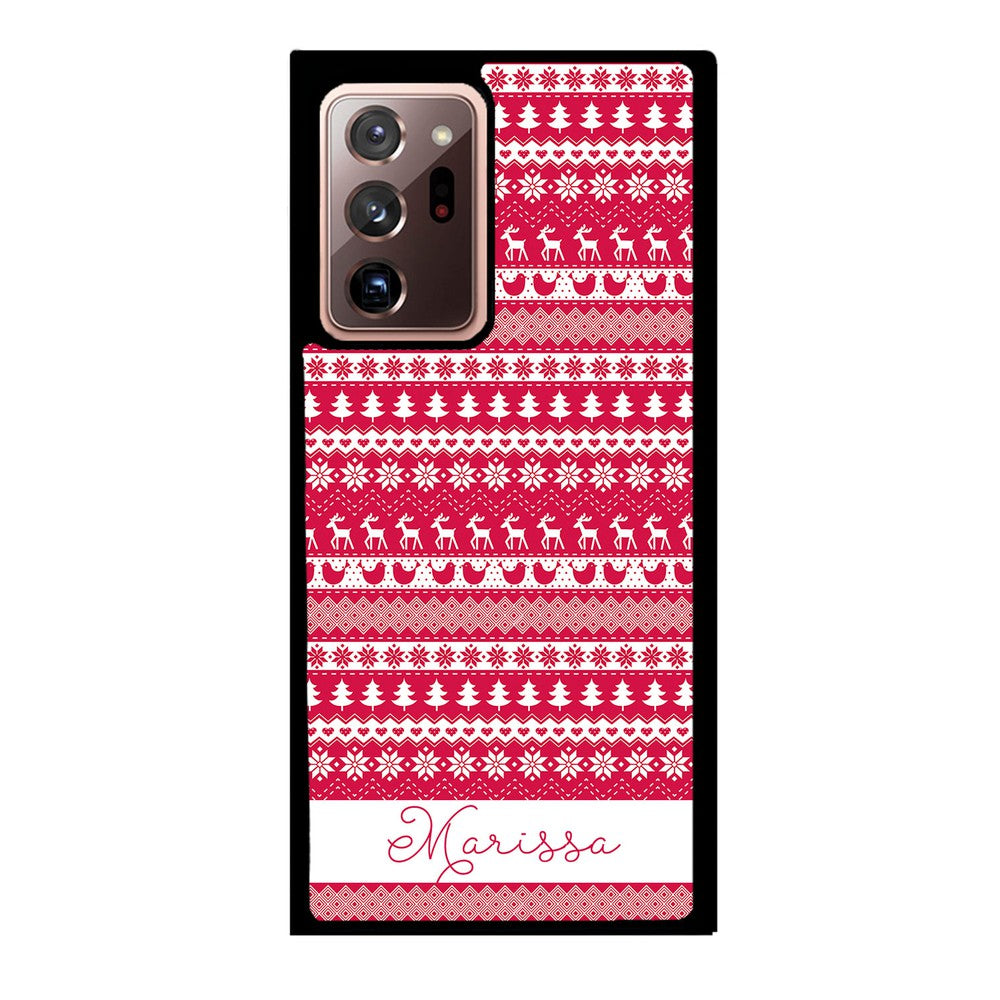 Christmas Sweater Personalized | Samsung Phone Case
