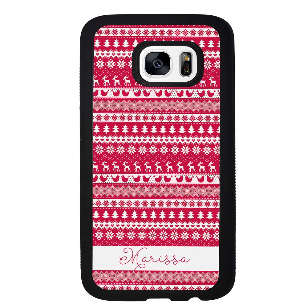 Christmas Sweater Personalized | Samsung Phone Case