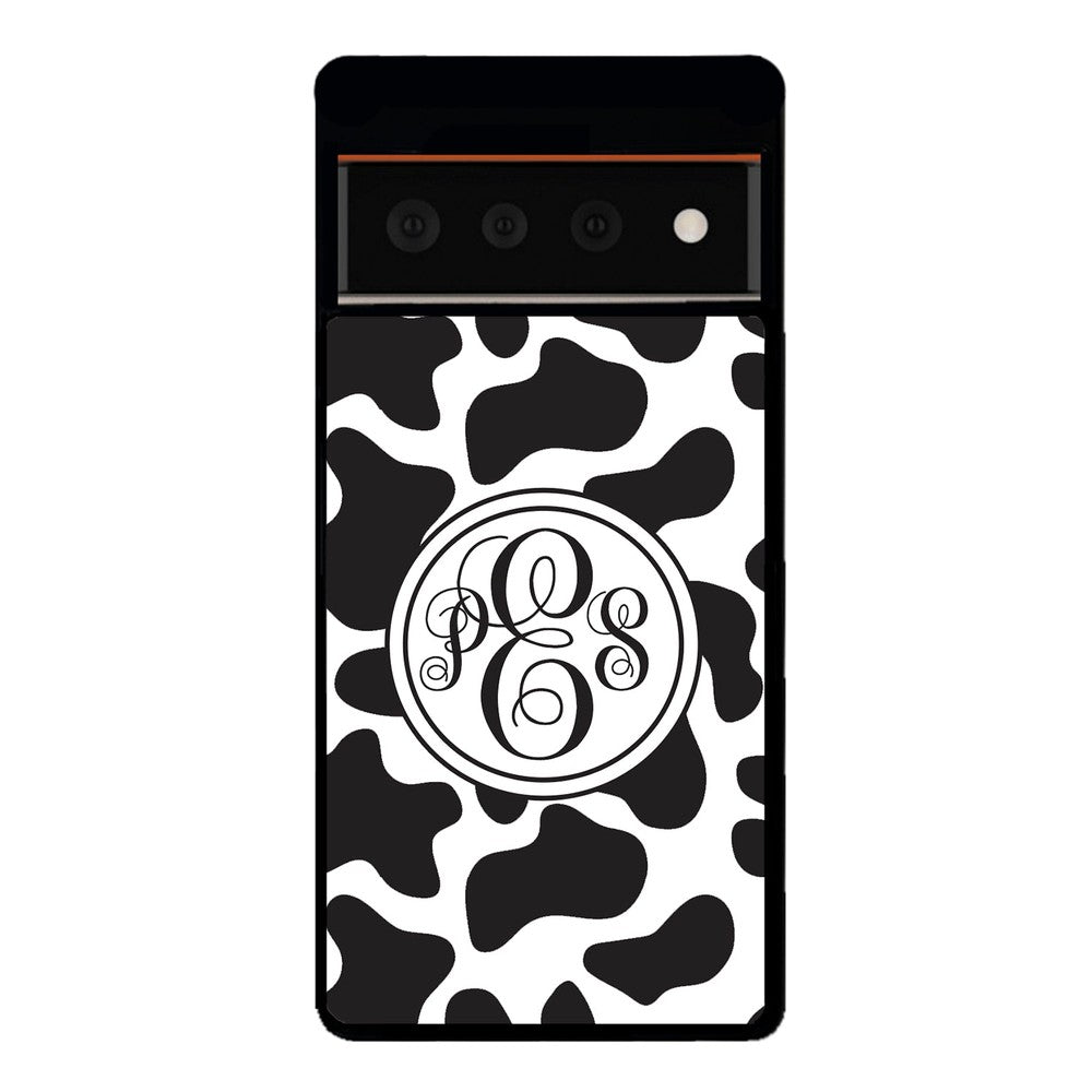 Cow Texture Monogram | Google Phone Case