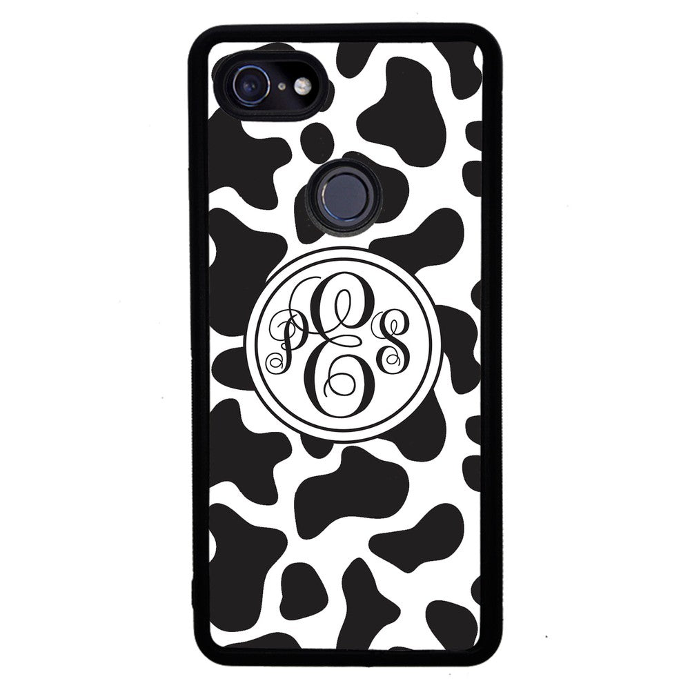 Cow Texture Monogram | Google Phone Case