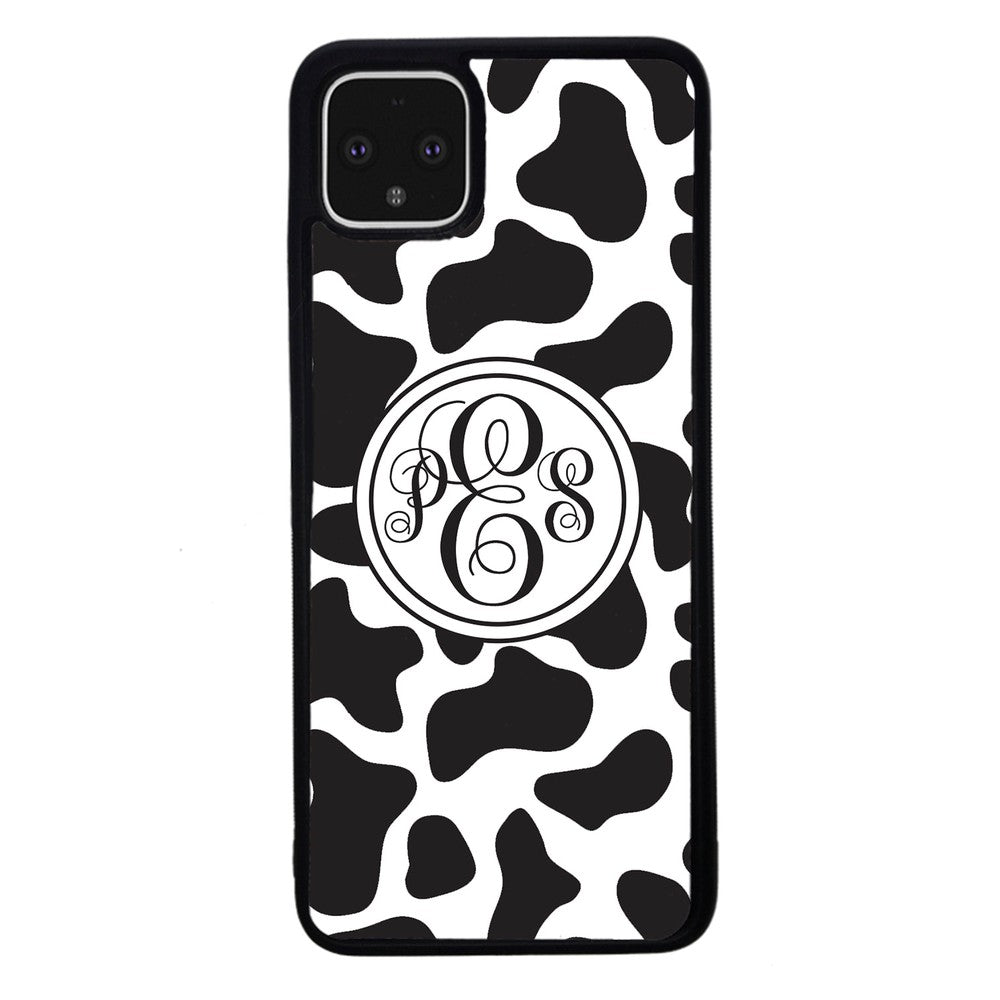 Cow Texture Monogram | Google Phone Case