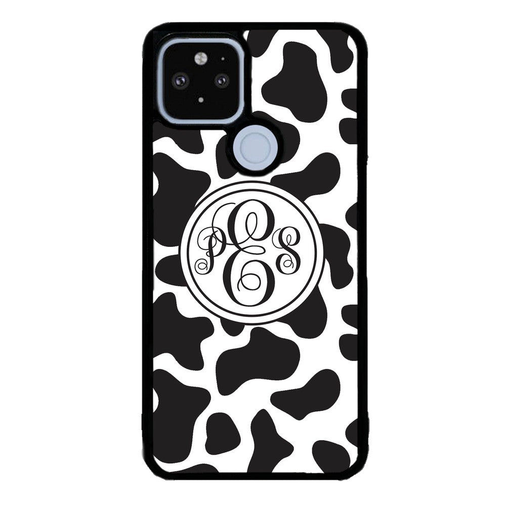 Cow Texture Monogram | Google Phone Case