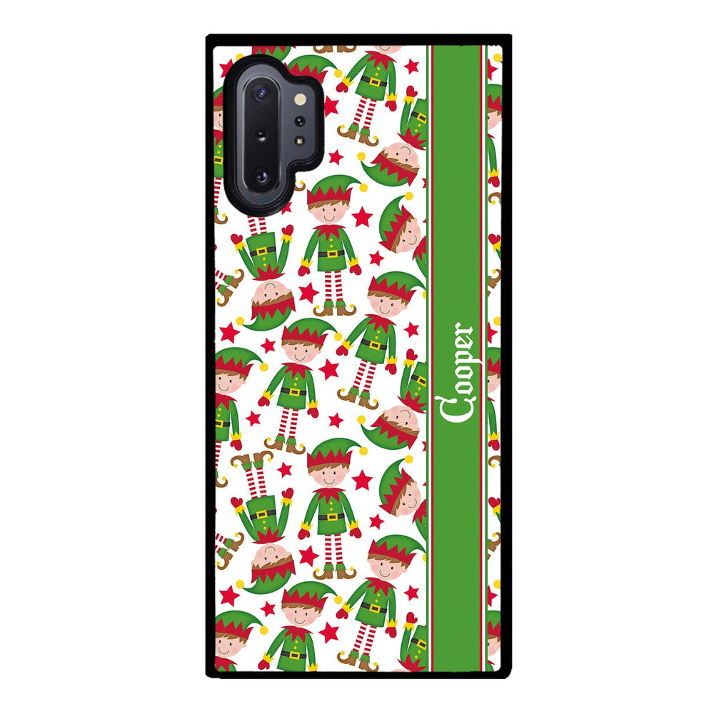Funny Elf Christmas Workers Personalized | Samsung Phone Case