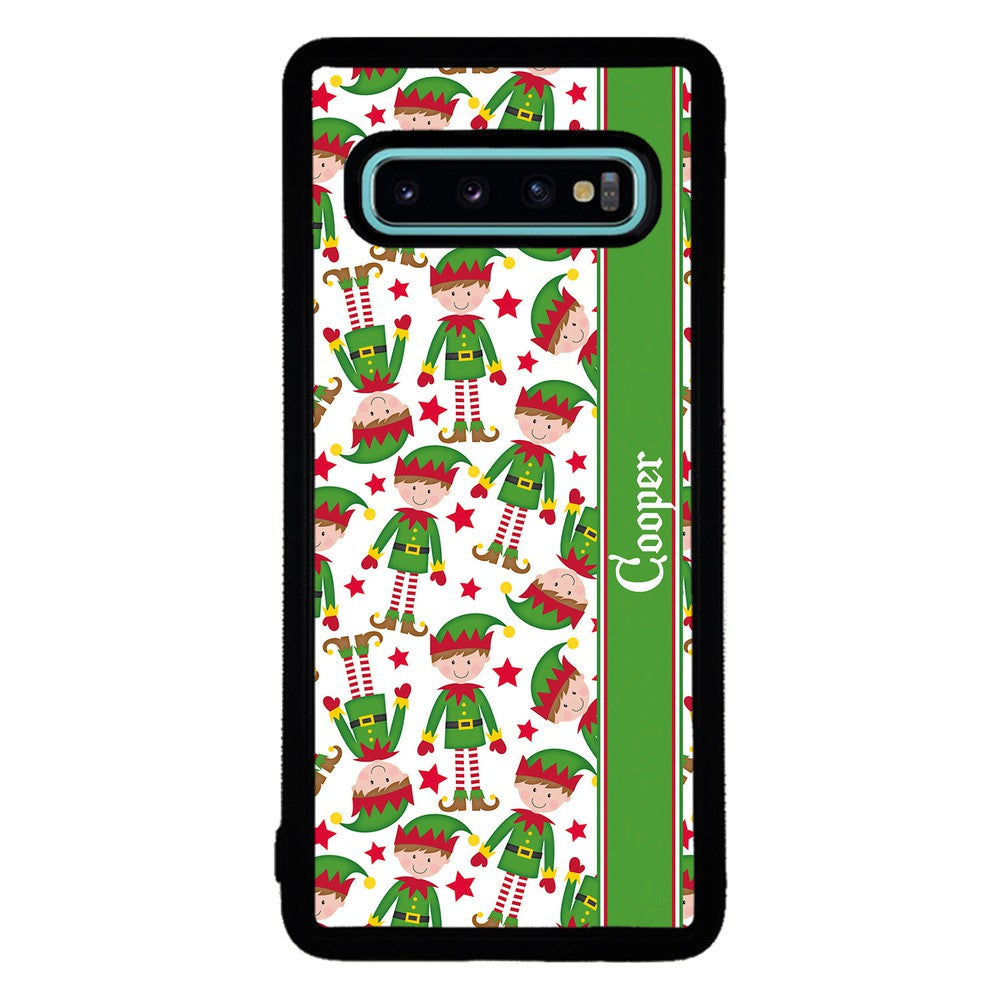 Funny Elf Christmas Workers Personalized | Samsung Phone Case