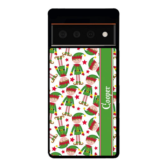 Funny Elf Christmas Workers Personalized | Google Phone Case