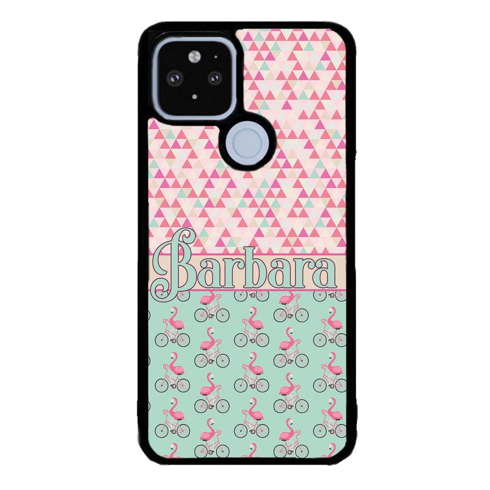 Flamingo's on Bicycle's Personalized | Google Phone Case