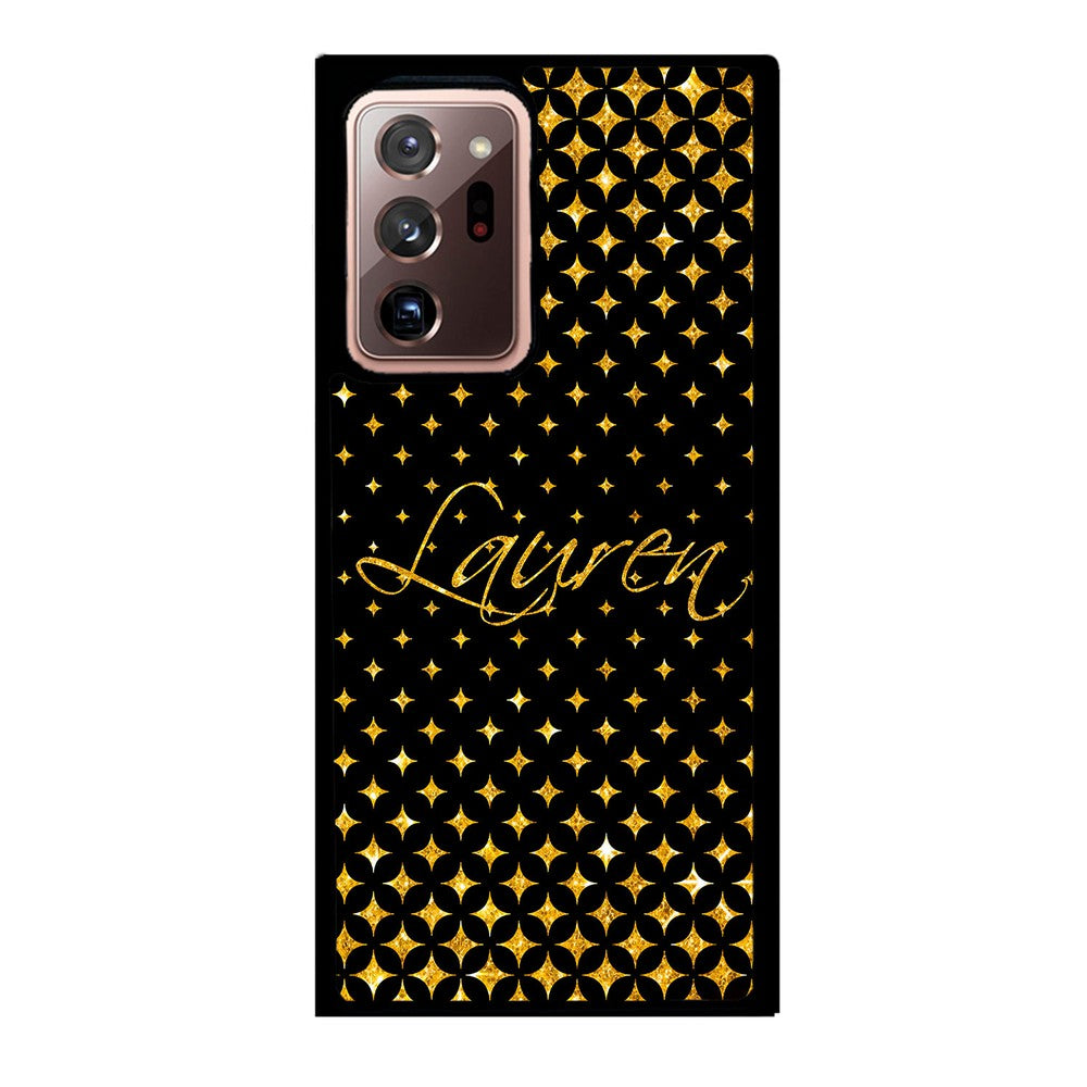 Golden Diamonds Personalized | Samsung Phone Case