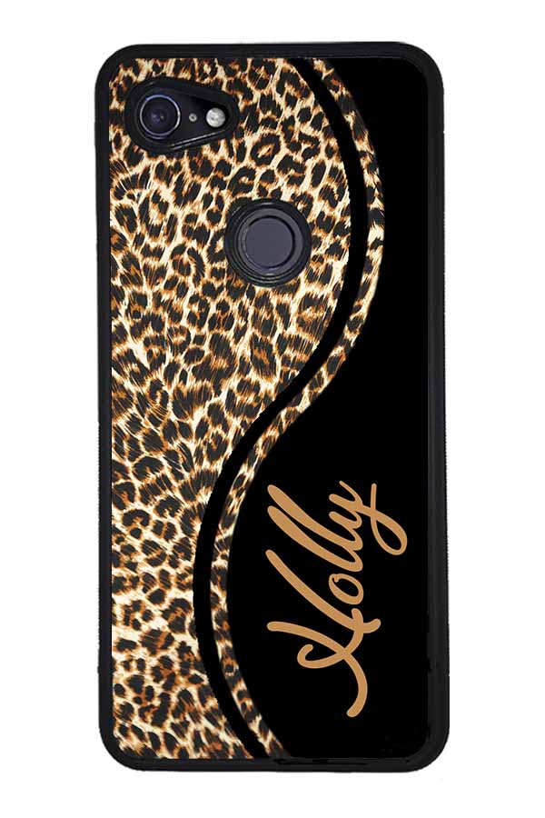 Leopard Curvy Personalized | Google Phone Case