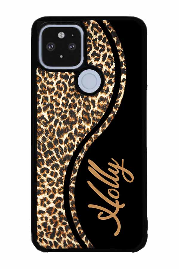 Leopard Curvy Personalized | Google Phone Case