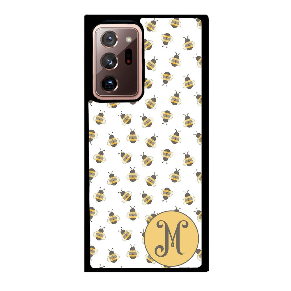 Cute Little Honey Bees Initial | Samsung Phone Case