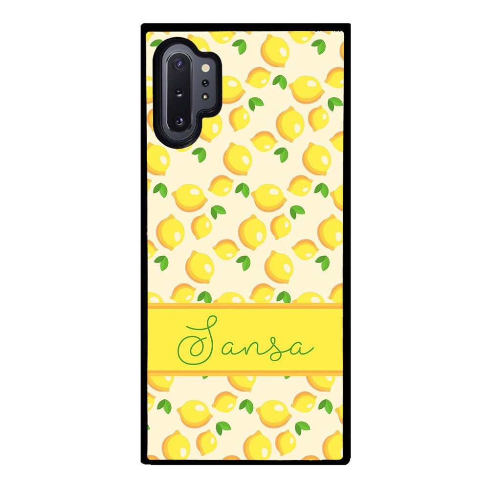 Lemon Pattern Personalized | Samsung Phone Case