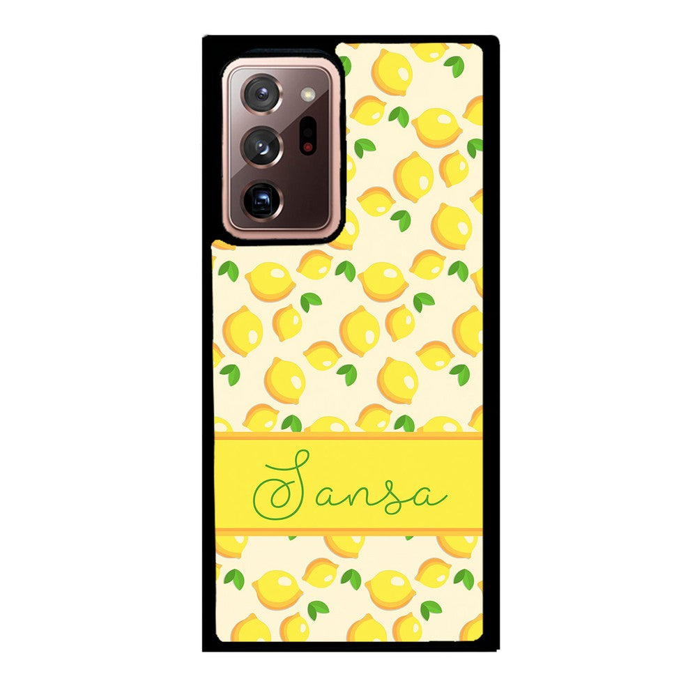 Lemon Pattern Personalized | Samsung Phone Case