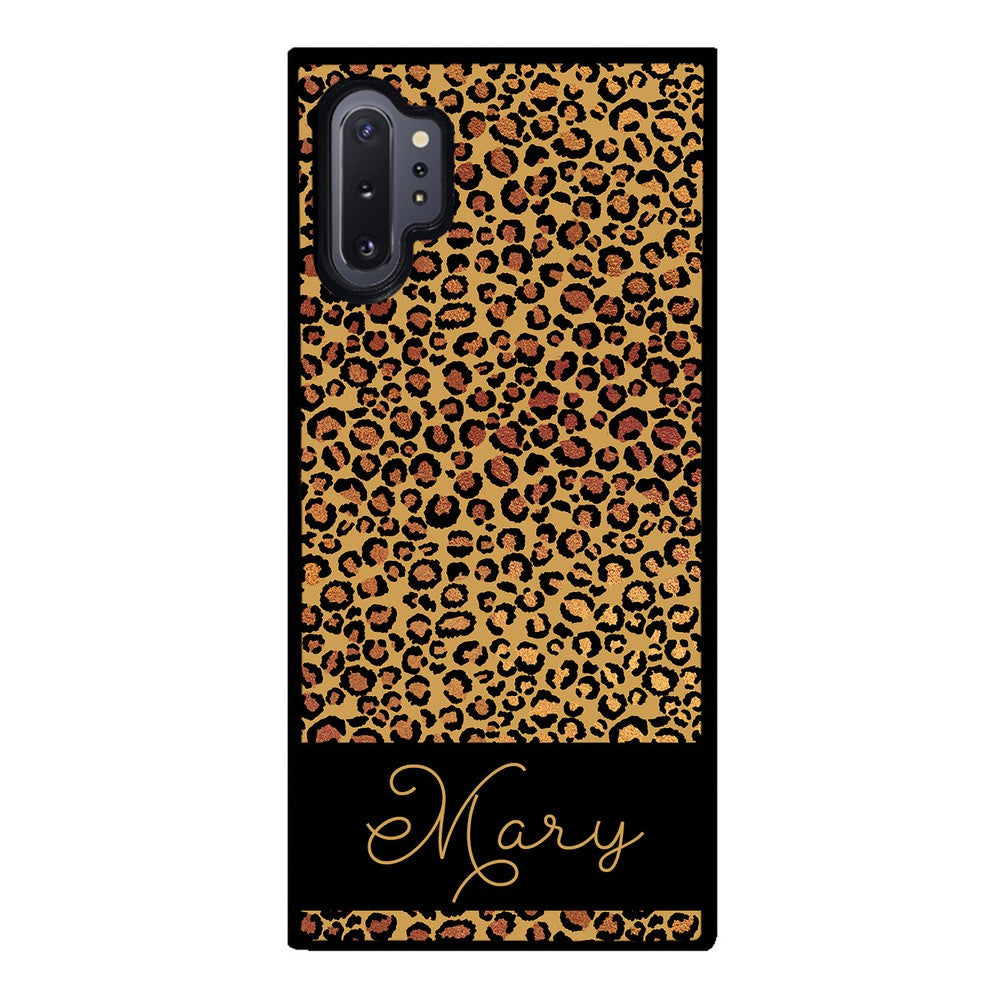 Leopard Skin Personalized | Samsung Phone Case
