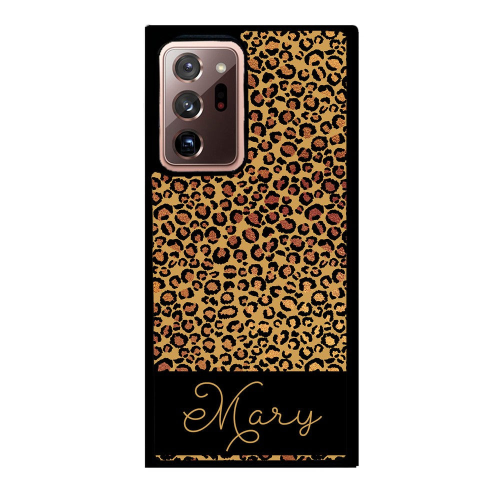 Leopard Skin Personalized | Samsung Phone Case