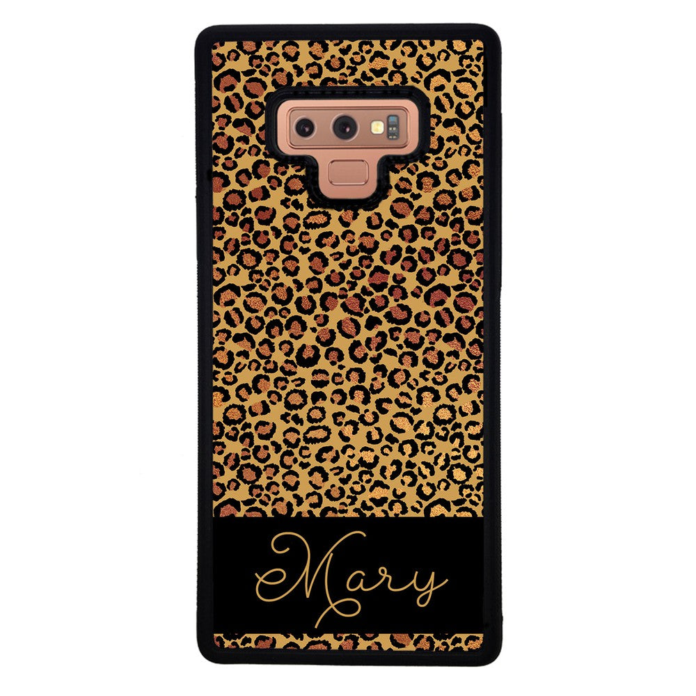 Leopard Skin Personalized | Samsung Phone Case