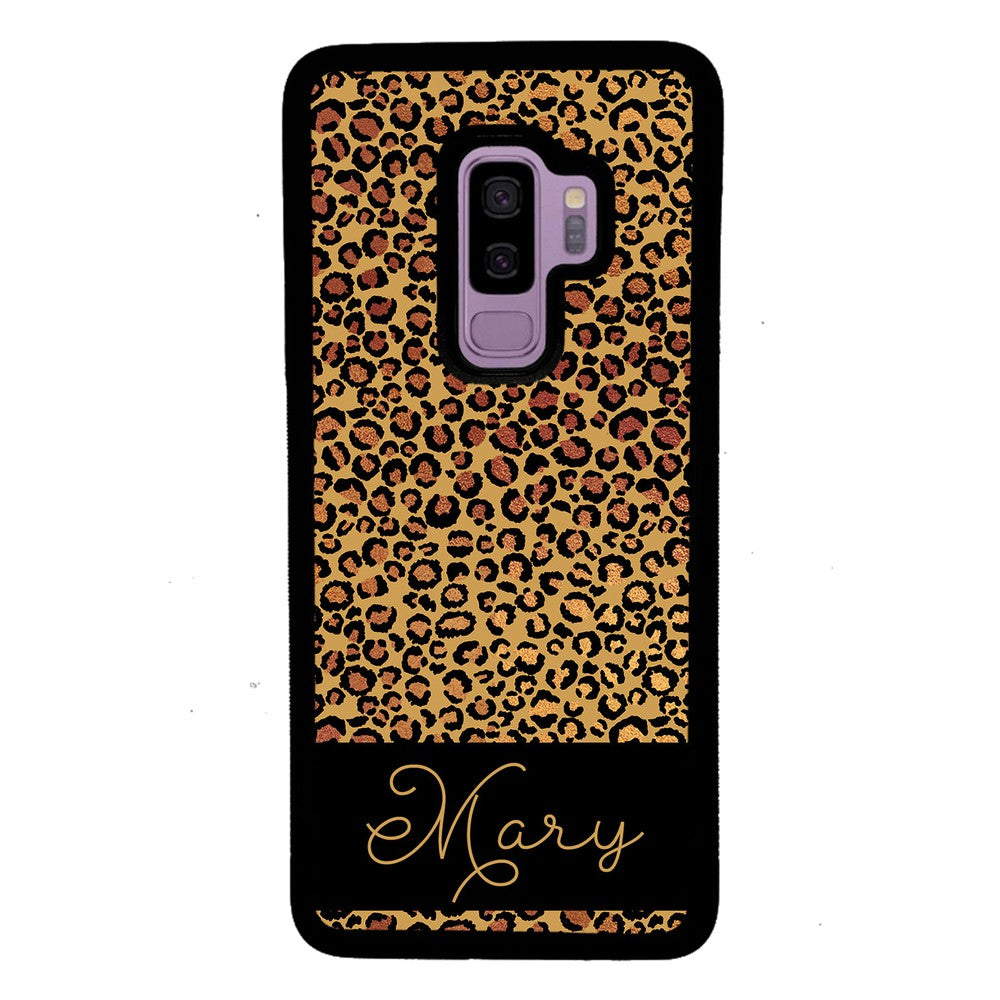 Leopard Skin Personalized | Samsung Phone Case