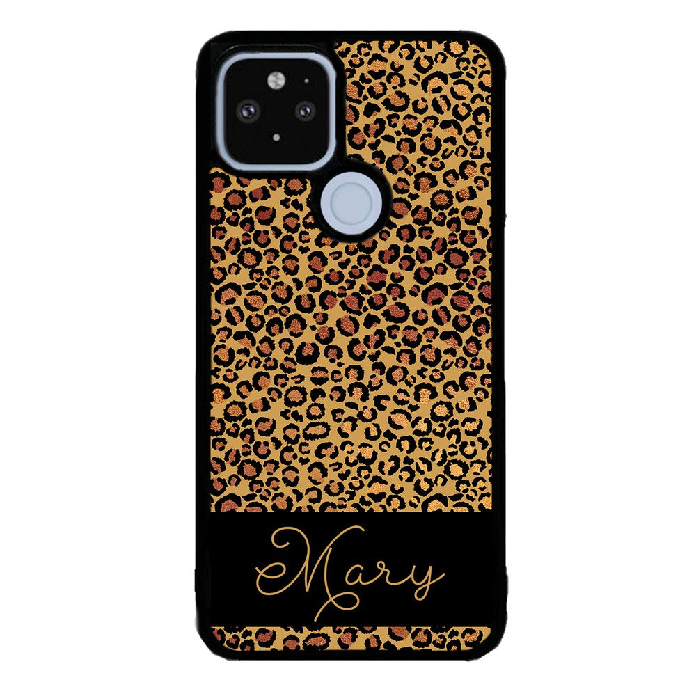 Leopard Skin Personalized | Google Phone Case