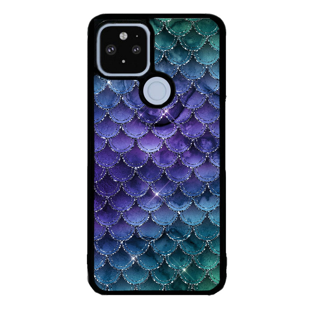 Purple Shine Mermaid Scales | Google Phone Case