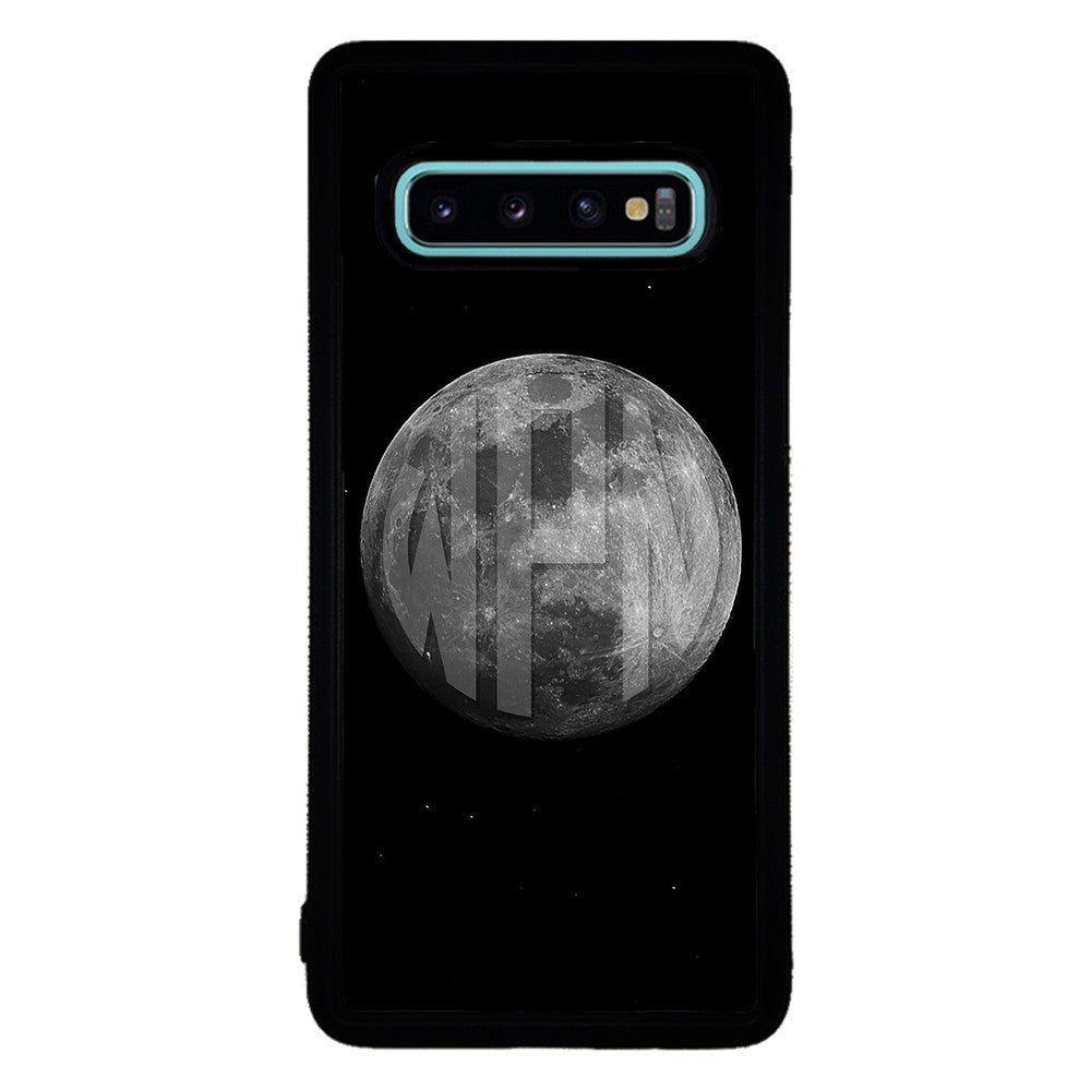 Circle Monogram Moon | Samsung Phone Case