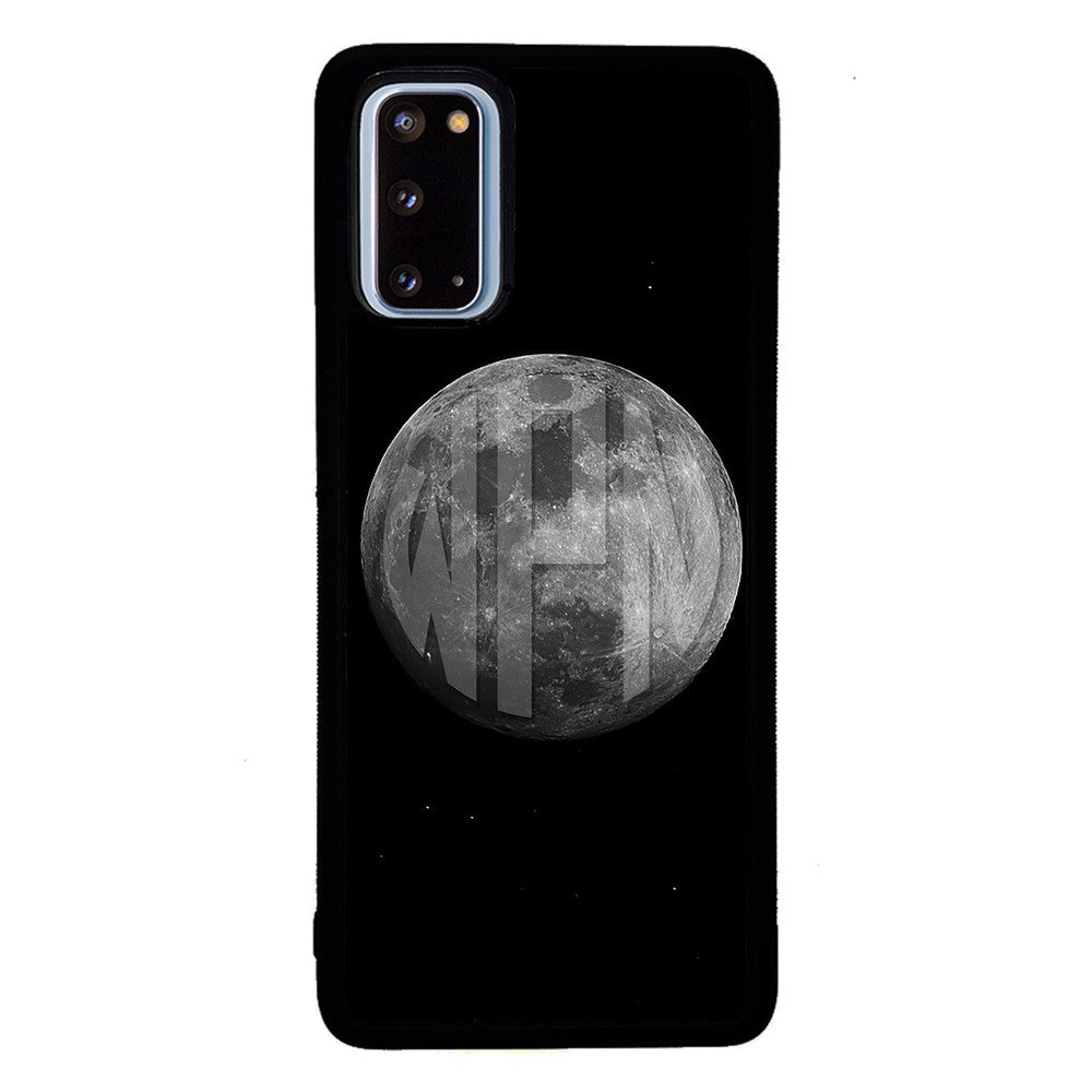 Circle Monogram Moon | Samsung Phone Case