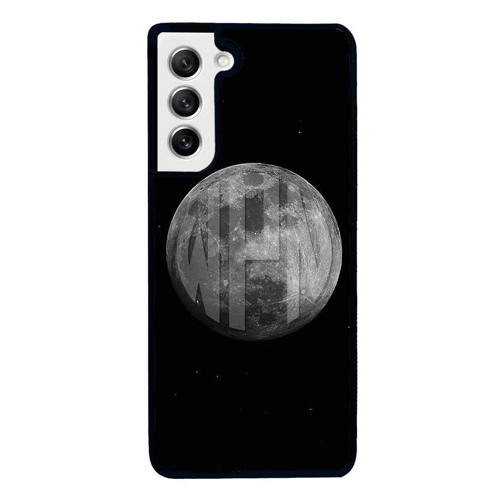 Circle Monogram Moon | Samsung Phone Case