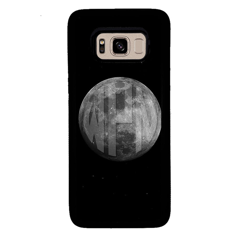Circle Monogram Moon | Samsung Phone Case