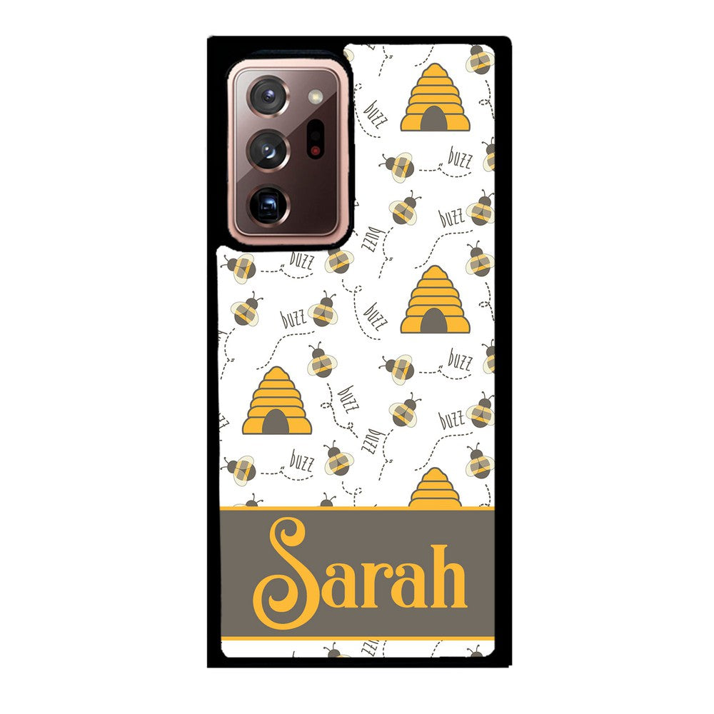 Honey Bee and Hive Personalized | Samsung Phone Case